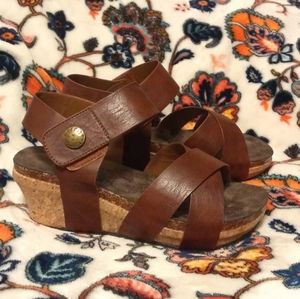 NWOT Wedge Sandals
